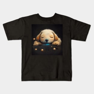 Snoozing Puppy Kids T-Shirt